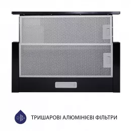 Витяжка телескопічна MINOLA HTL 6614 BL 1000 LED