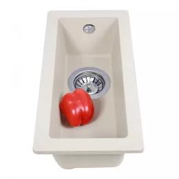 Мийка кухонна гранітна PERFELLI ESTO PGE 10-22 LIGHT BEIGE