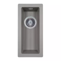 Мойка кухонная гранитная Perfelli ESTO PGE 101-22 GREY METALLIC