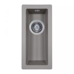 Мийка кухонна гранітна Perfelli ESTO PGE 101-22 GREY METALLIC