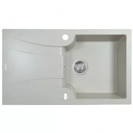 Мийка кухонна гранітна Perfelli FELICINETTO PGF 114-78 LIGHT BEIGE