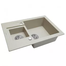 Мойка кухонная гранитная PERFELLI GRANZE PGG 506-67 SAND