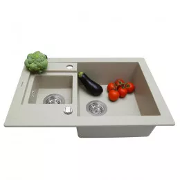 Мойка кухонная гранитная PERFELLI GRANZE PGG 506-67 SAND