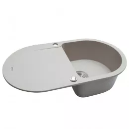 Мойка кухонная гранитная PERFELLI IZETTA OGI 114-78 LIGHT BEIGE