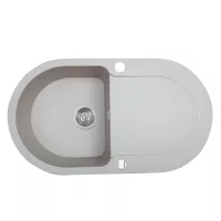 Мойка кухонная гранитная Perfelli IZETTA OGI 114-78 LIGHT BEIGE