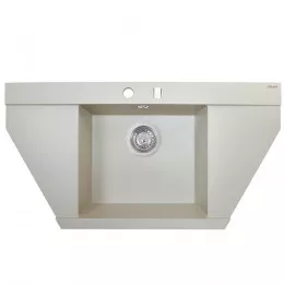 Мийка кухонна гранітна  Perfelli MAJESTIC TGM 125-96 LIGHT BEIGE