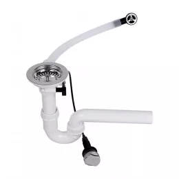 Мойка кухонная гранитная PERFELLI RIVIERA PGR 114-86 WHITE