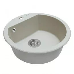 Мойка кухонная гранитная PERFELLI SONNO RGS 105-51 LIGHT BEIGE