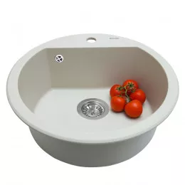 Мойка кухонная гранитная PERFELLI SONNO RGS 105-51 LIGHT BEIGE