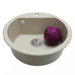Мойка кухонная гранитная PERFELLI SONNO RGS 105-51 SAND