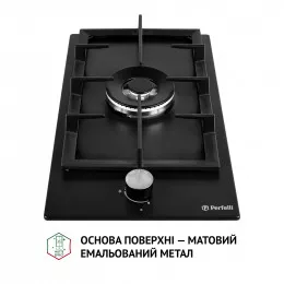 Поверхня газова Domino на металі PERFELLI HGM 31404 BL