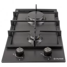 Поверхность газовая Domino на металле PERFELLI HGM 31424 BL