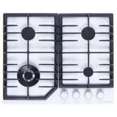 Поверхность газовая на металле Perfelli HGM 61694 WH