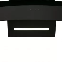 Витяжка декоративна похила PERFELLI DNS 6363 B 750 BL LED Strip