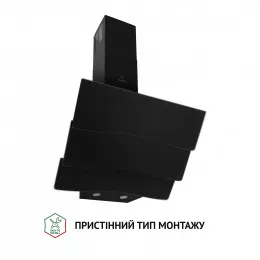 Вытяжка декоративная наклонная PERFELLI DNS 6482 D 850 BL LED