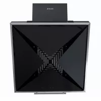 Вытяжка декоративная наклонная Perfelli DNS 67143 B 1100 BL LED Strip