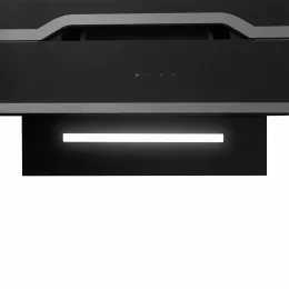Витяжка декоративна похила PERFELLI DNS 6733 B 1100 BL/I LED Strip