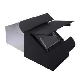 Вытяжка декоративная наклонная PERFELLI DNS 9793 B 1100 BL LED Strip