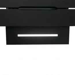 Вытяжка декоративная наклонная PERFELLI DNS 9793 B 1100 BL LED Strip