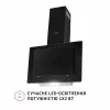 Вытяжка декоративная наклонная PERFELLI DN 6142 BL LED (Италия)- № 4