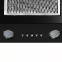 Вытяжка декоративная наклонная PERFELLI DN 6642 A 1000 BL LED