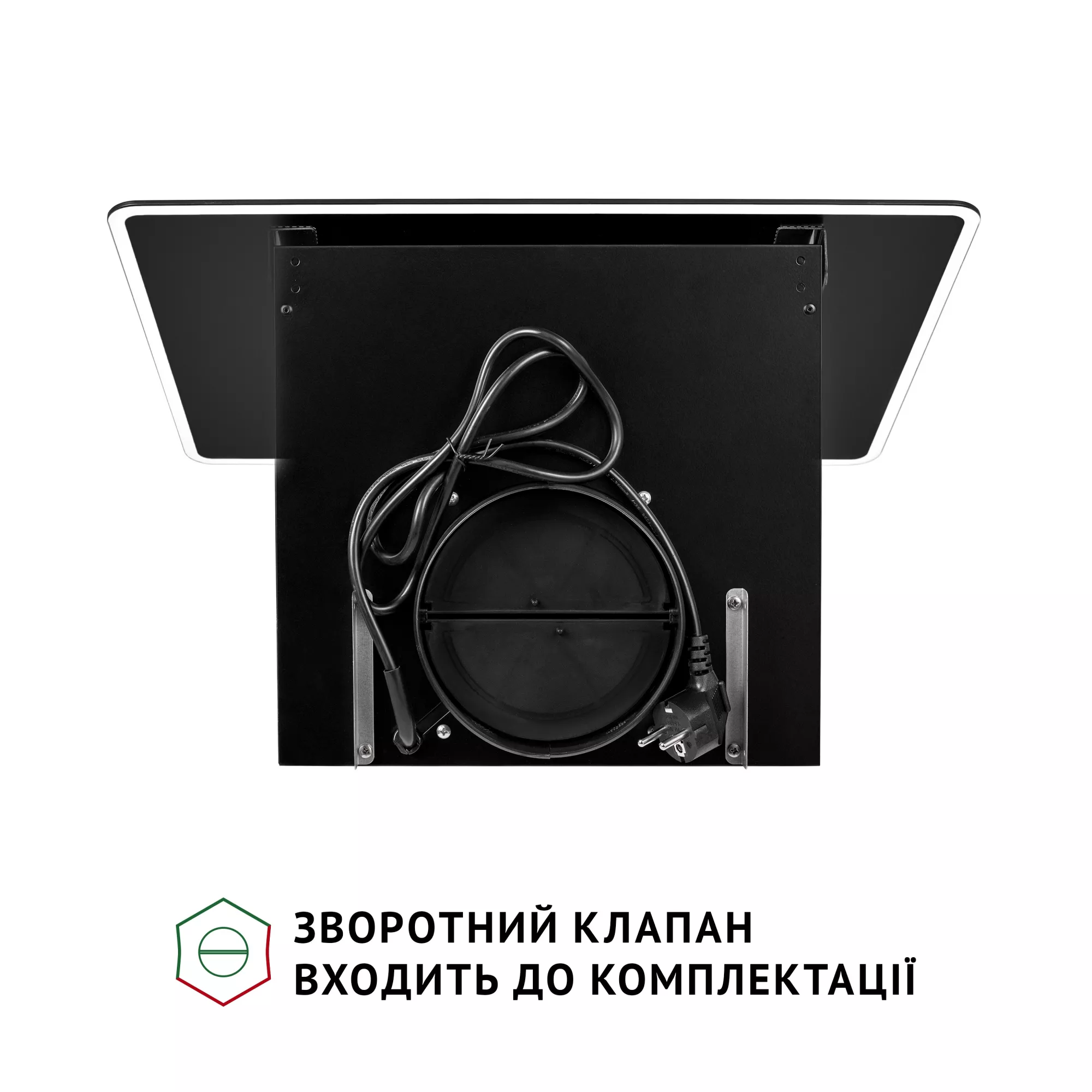 Вытяжка декоративная наклонная PERFELLI VICCO 5HM NERO - фото 8