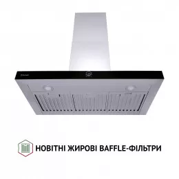 Витяжка декоративна Т-подібна PERFELLI TM 9642 I/BL 1000 LED