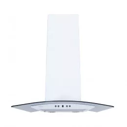 Вытяжка декоративная со стеклом Perfelli G 6841 W