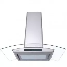 Декоративная вытяжка со стеклом Perfelli TG 9635 I 1000 LED
