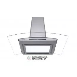Декоративная вытяжка со стеклом PERFELLI TG 9635 I 1000 LED