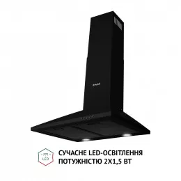 Вытяжка купольная PERFELLI K 6210 BL 700 LED