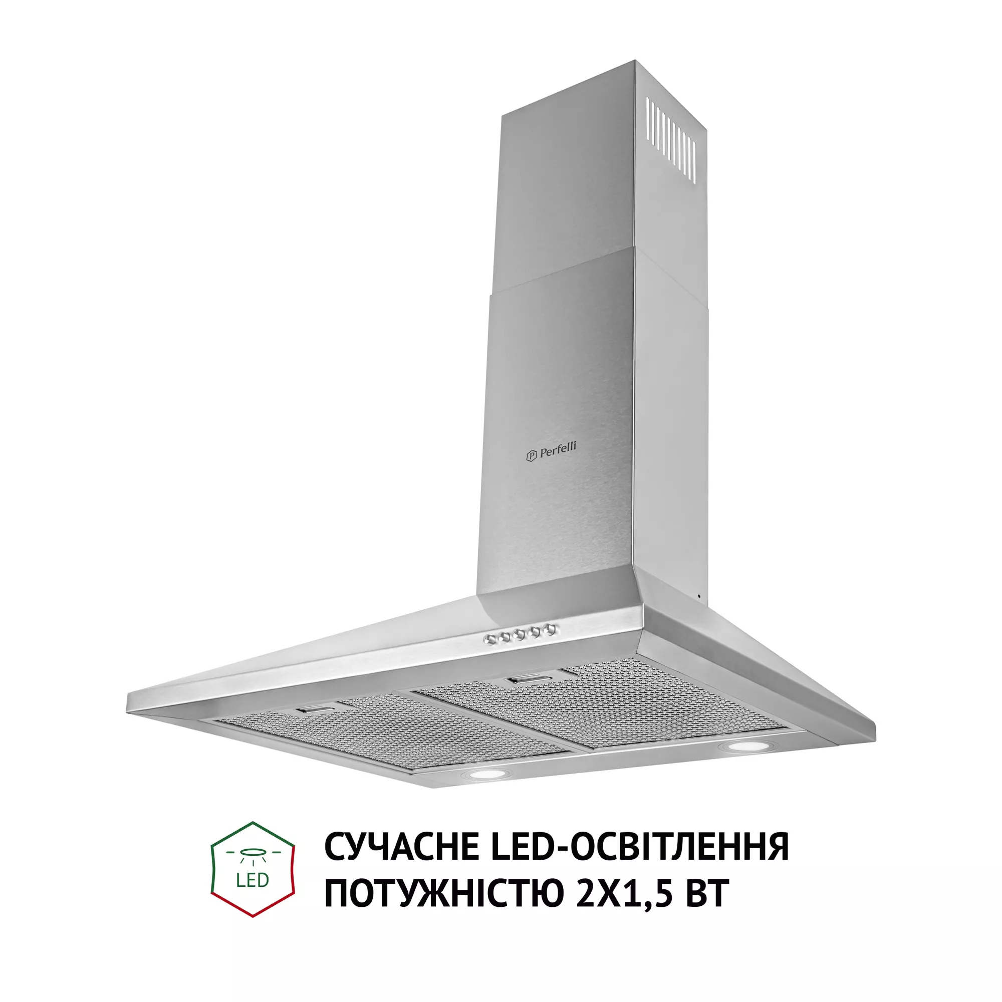 Вытяжка купольная PERFELLI K 6610 I 1000 LED - фото 3
