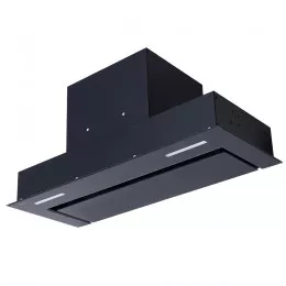 Витяжка повновбудована Perfelli BISP 7873 BL LED Strip GLASS