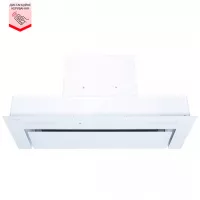 Вытяжка полновстраиваемая PERFELLI BISP 7873 WH LED Strip GLASS