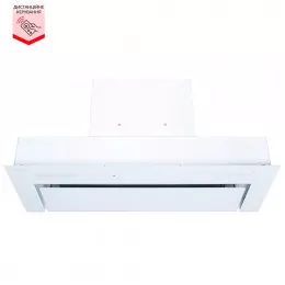 Вытяжка полновстраиваемая Perfelli BISP 7873 WH LED Strip GLASS