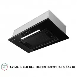 Вытяжка полновстраиваемая PERFELLI BI 5256 BL 700 LED