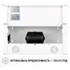 Вытяжка телескопическая PERFELLI TL 6212 WH 700 LED (Италия)- № 8