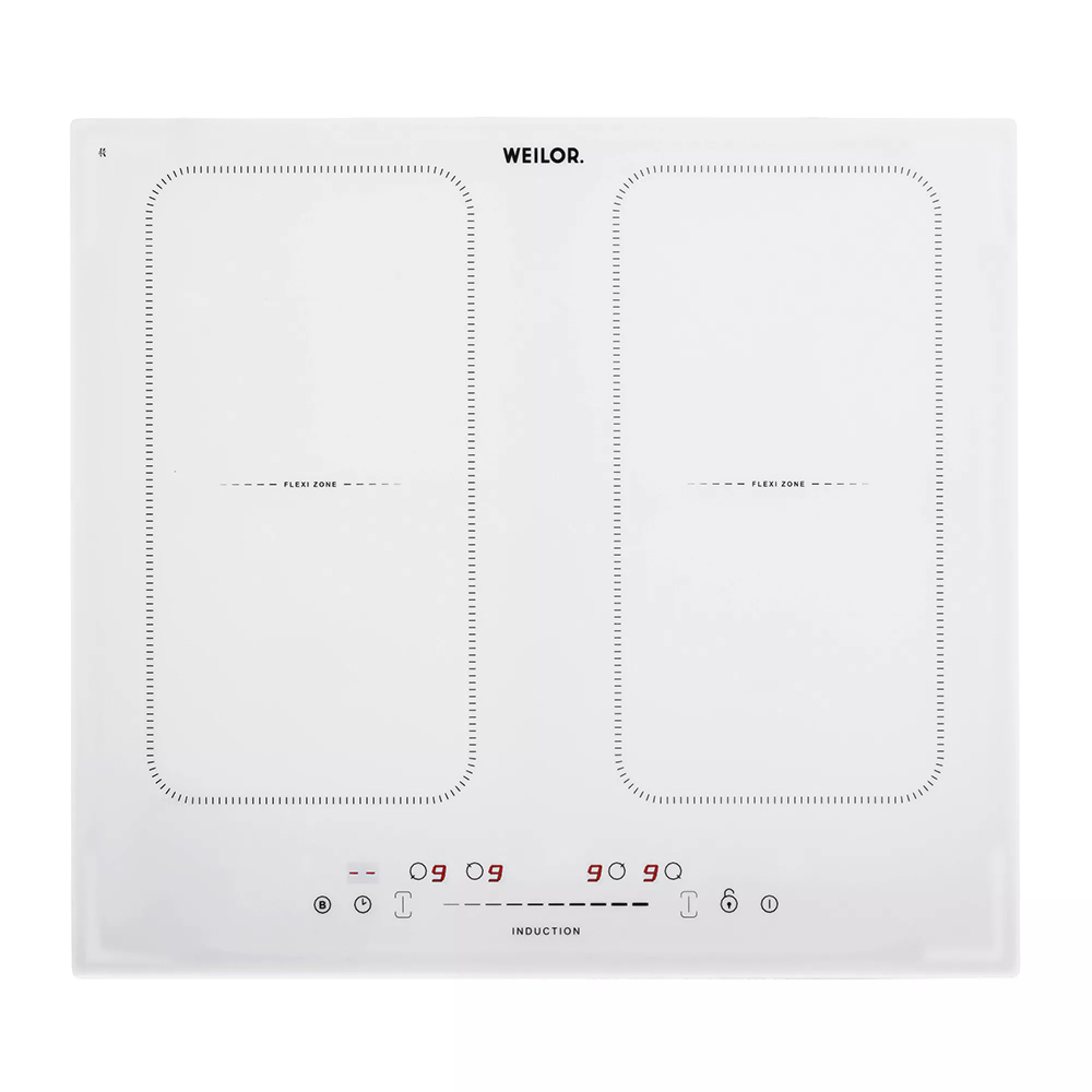 Поверхность индукционная WEILOR WIS 690 WHITE - фото 2