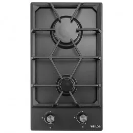 Поверхность газовая Domino на металле WEILOR GM 304 BL