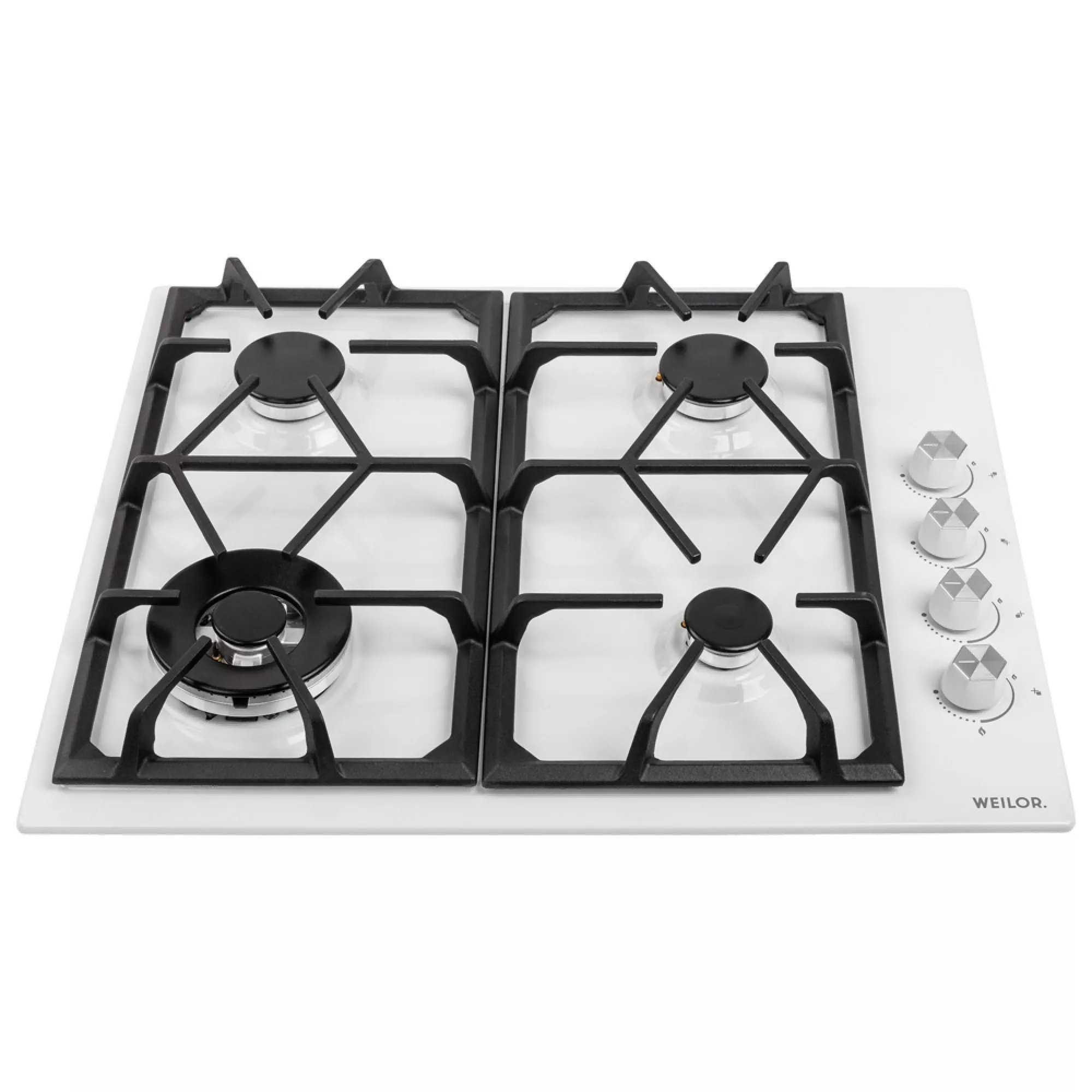 Поверхность газовая на металле WEILOR GM W 634 WH - фото 2