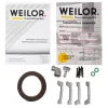 Поверхность газовая на металле WEILOR GM W 634 WH (Германия)- № 11