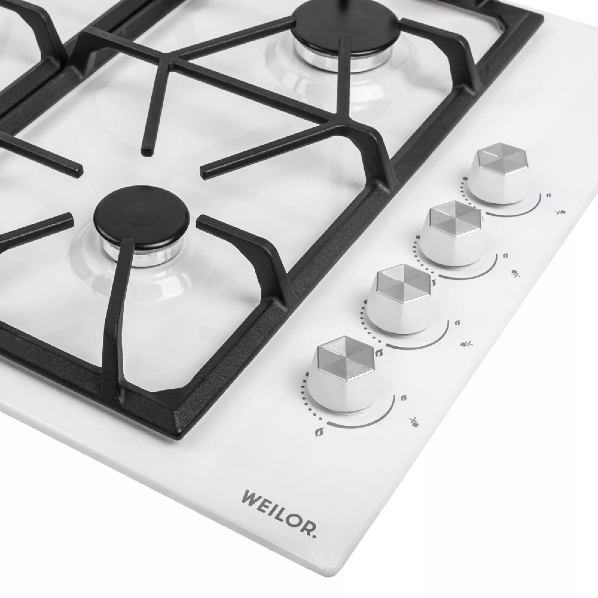 Поверхность газовая на металле WEILOR GM W 634 WH - фото 5
