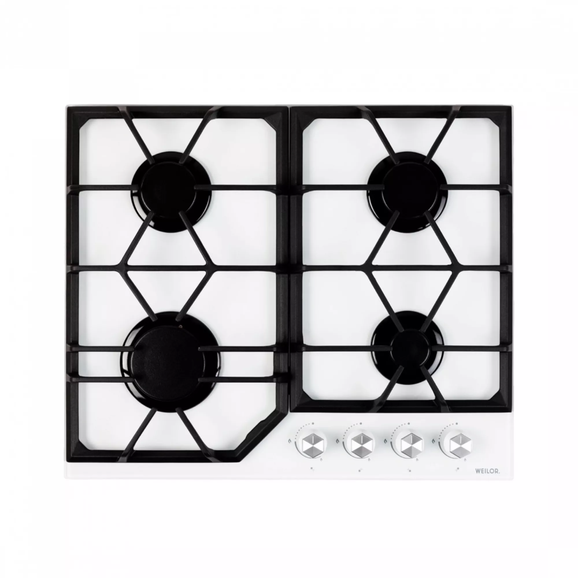 Поверхность газовая на стекле WEILOR GG 604 WH (Цвет Белый) - фото 1 Поверхность газовая на стекле WEILOR GG 604 WH (Цвет Белый), Атикул 5902767907927 | купить на AQUILA.UA - фото 1