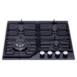Поверхность газовая на стекле WEILOR GG W 624 BL