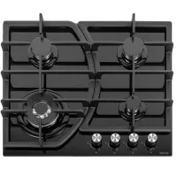 Поверхность газовая на стекле WEILOR GG W 644 BL