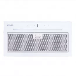 Вытяжка полновстраиваемая WEILOR PBSR 52651 GLASS WH 1300 LED Strip