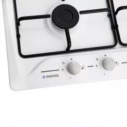 Поверхность газовая на металле MINOLA MGM 61014 WH
