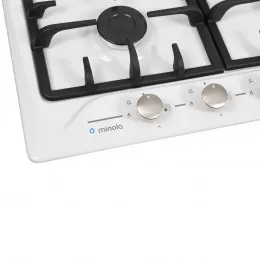 Поверхность газовая на металле MINOLA MGM 61024 WH