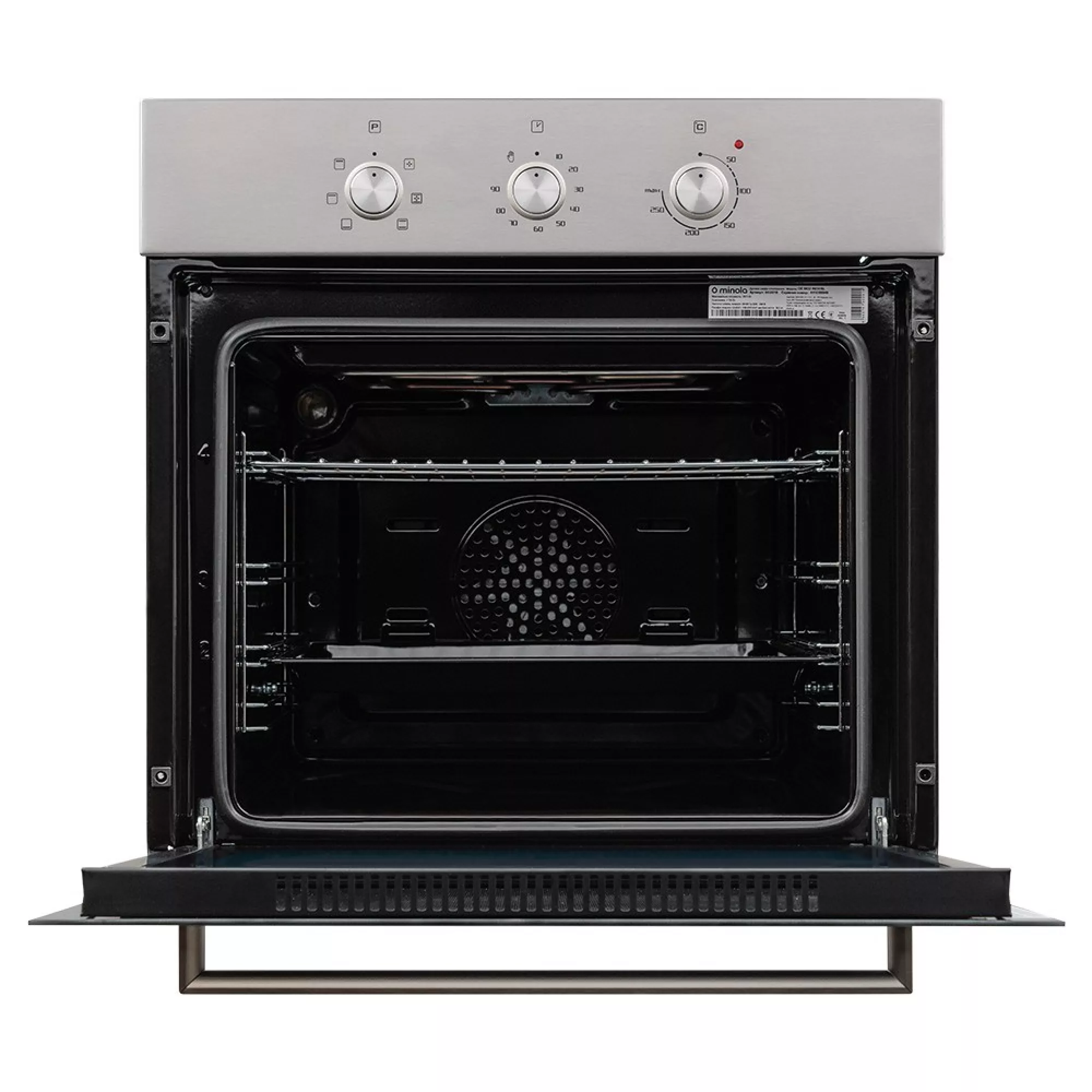 Духовка MINOLA OE 6632 INOX/BL - фото 8