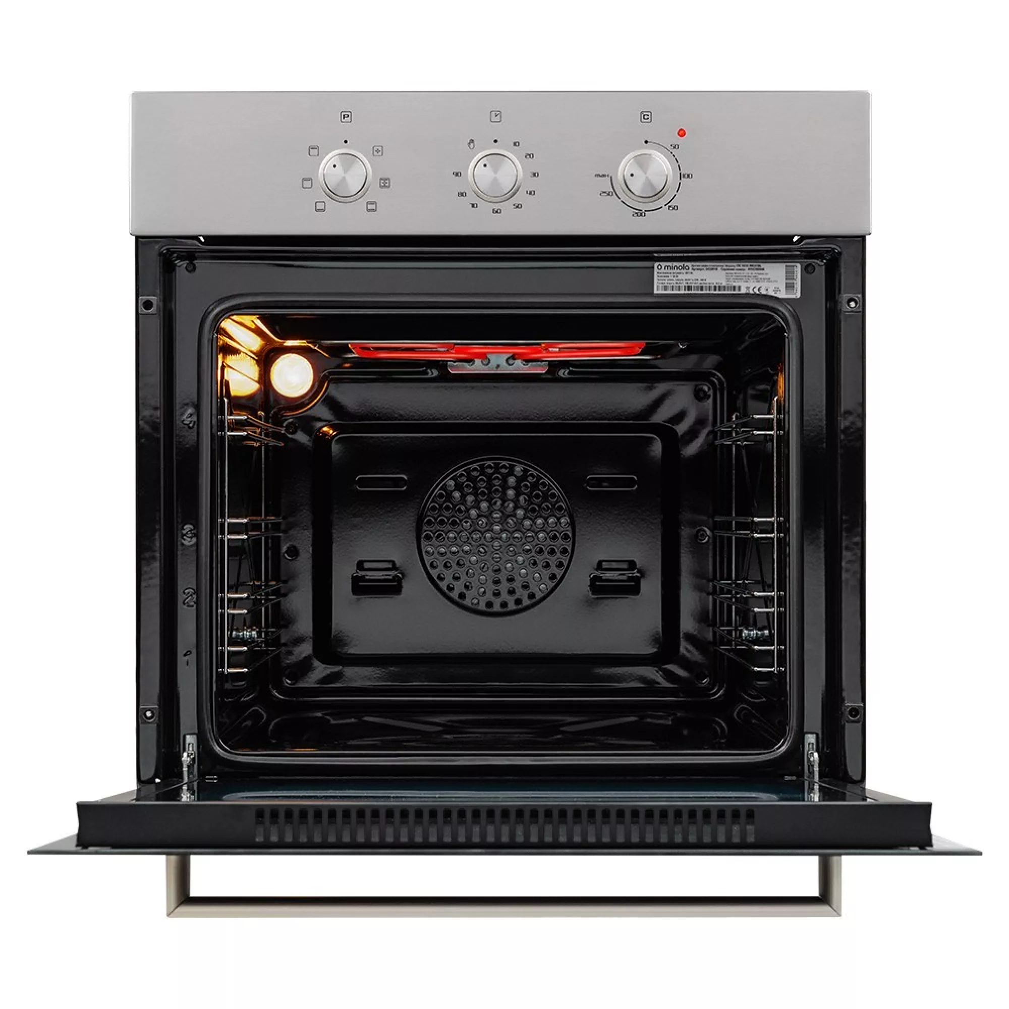 Духовка MINOLA OE 6632 INOX/BL - фото 9